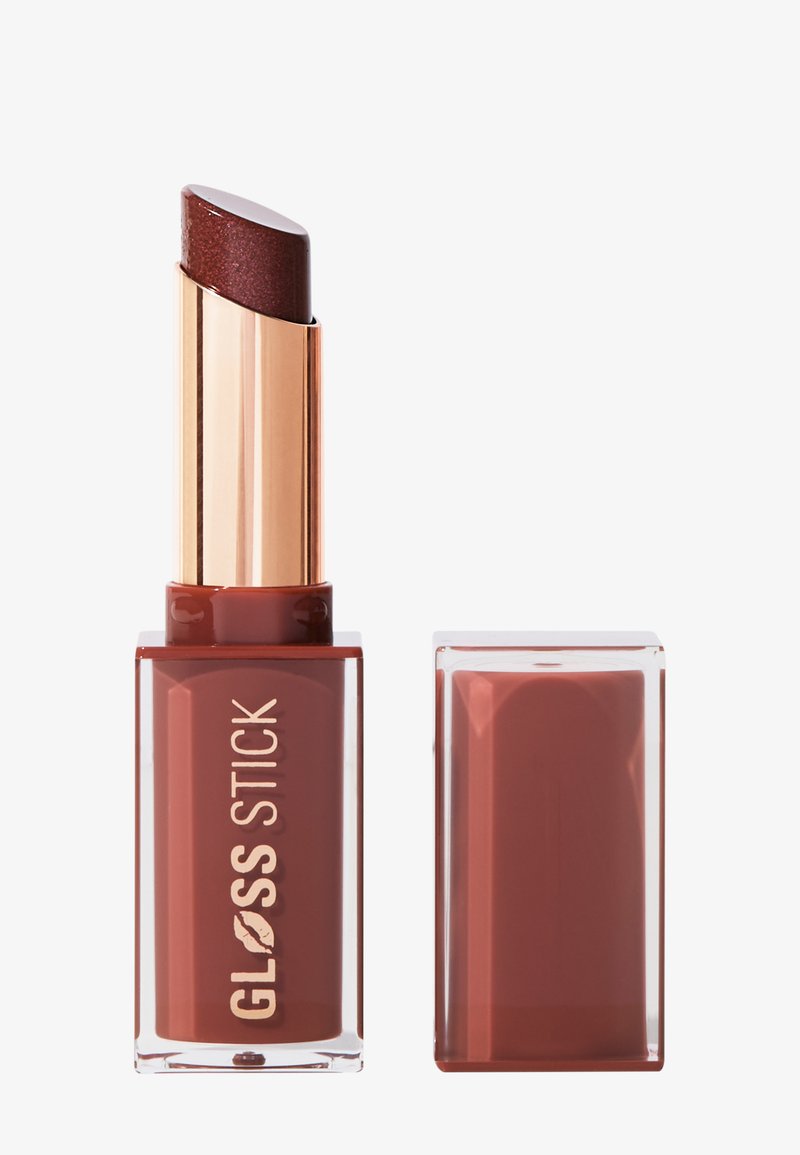 Makeup Revolution - REVOLUTION POUT LIP GLOSS STICK - Huulipuna - shimmer toasted caramel, Suurenna