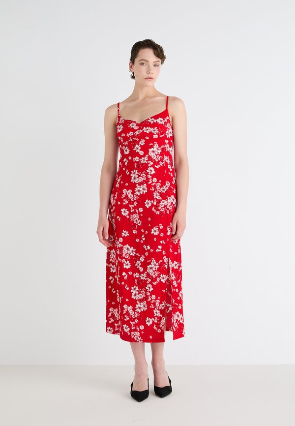 TEXTURED MIDI DESS - Freizeitkleid