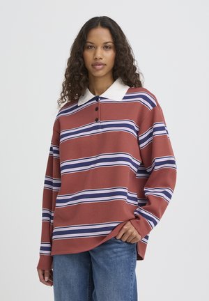 OPHIA LS - Poloshirts - cowhide   total eclipse