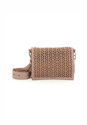 ELSA - Sac bandoulière - mauve t beige