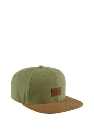SUEDE - Cap - seagrass herringbone