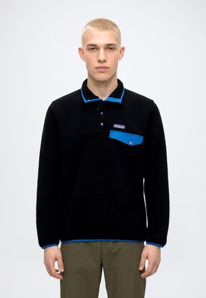Patagonia, SYNCH SNAP - Pull polaire - black w/p6 blue