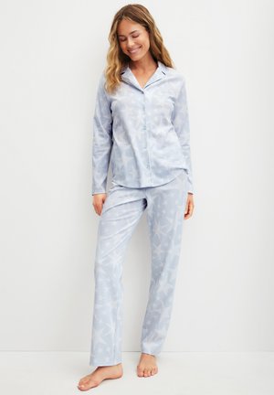 COSY MIT KNÖPFEN SET - Pigiama - harmony blue