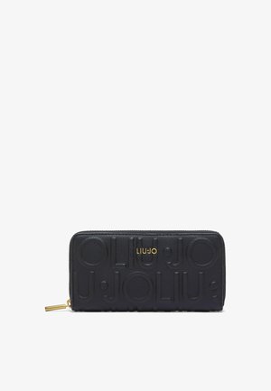 LIU JO, LIU JO GROSSE GELDBÖRSE MIT LOGO - Monedero - black
