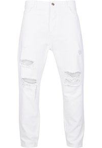 2Y Premium BOYFRIEND  - Avar lõikega teksad - white