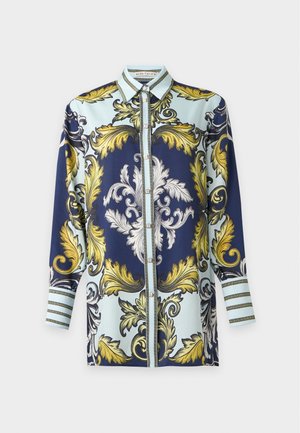 Alice + Olivia, LANE SLIT CUFF OVERSIZED BUTTON DOWN - Camicia - dark blue