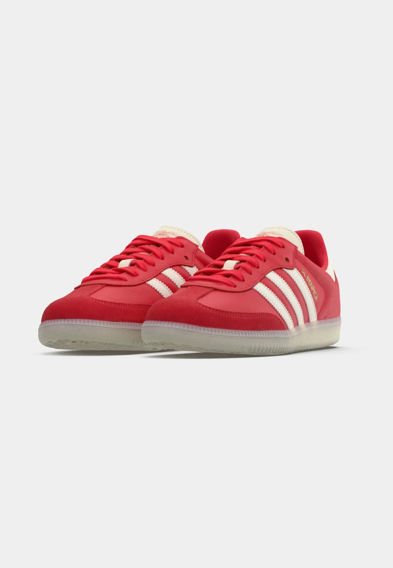 adidas gazelle silver green womens Samba OG Infant Toddler Lifestyle Shoes (White/Coral Pink)
