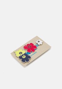 Marimekko PUMPULI SET I - Brosch - dark blue/yellow/red/white