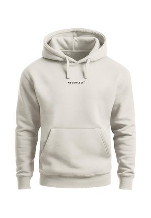 Neverless, HERREN HOODIE BACKPRINT - PALMEN - RÜCKENAUFDRUCK - Hoodie - urban grey