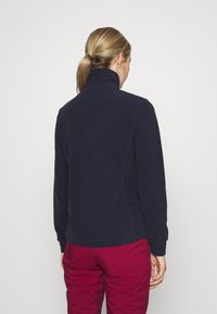 CMP WOMAN - Felpa in pile - black/blue