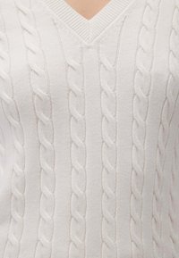 Mavi V-NECK - Strickpullover - weiss
