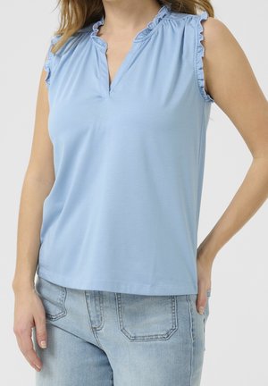 Top - light blue