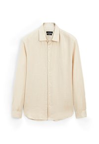 LIGHTWEIGHT REGULAR FIT TWILL - Košile - sand