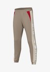 AIR PANT UNISEX - Pantaloni de trening - khaki/light orewood brown/university red