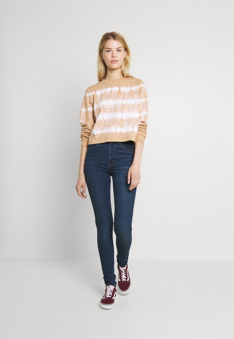 Levi's® MILE HIGH SUPER SKINNY - Skinny džíny - light-blue denim