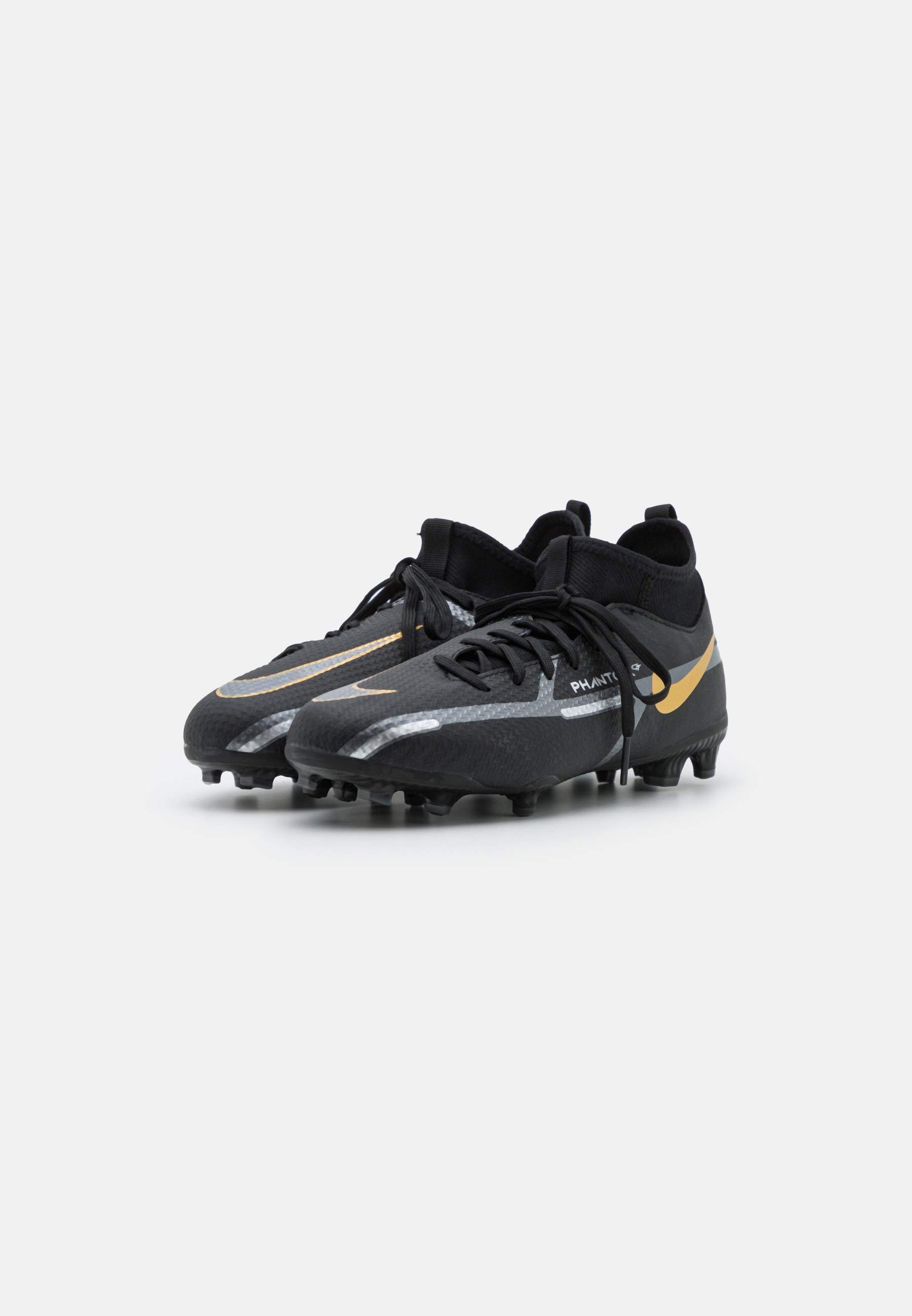 Nike Performance Voetbalschoenen met kunststof noppen - black/metallic dark  grey/metallic gold/zwart - Zalando.be