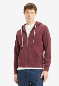 Levi's® THE ORIGINAL - Felpa con zip - fig purple