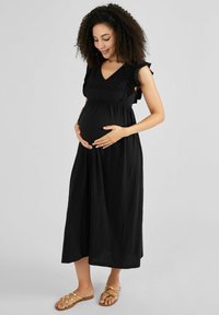 JoJo Maman Bébé MATERNITY - REGULAR FIT - Rochie de zi - black
