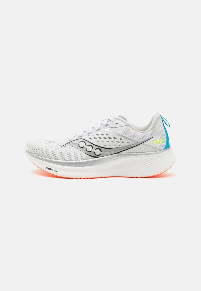 Saucony RIDE 17 - Scarpe da corsa su strada - white/vizi