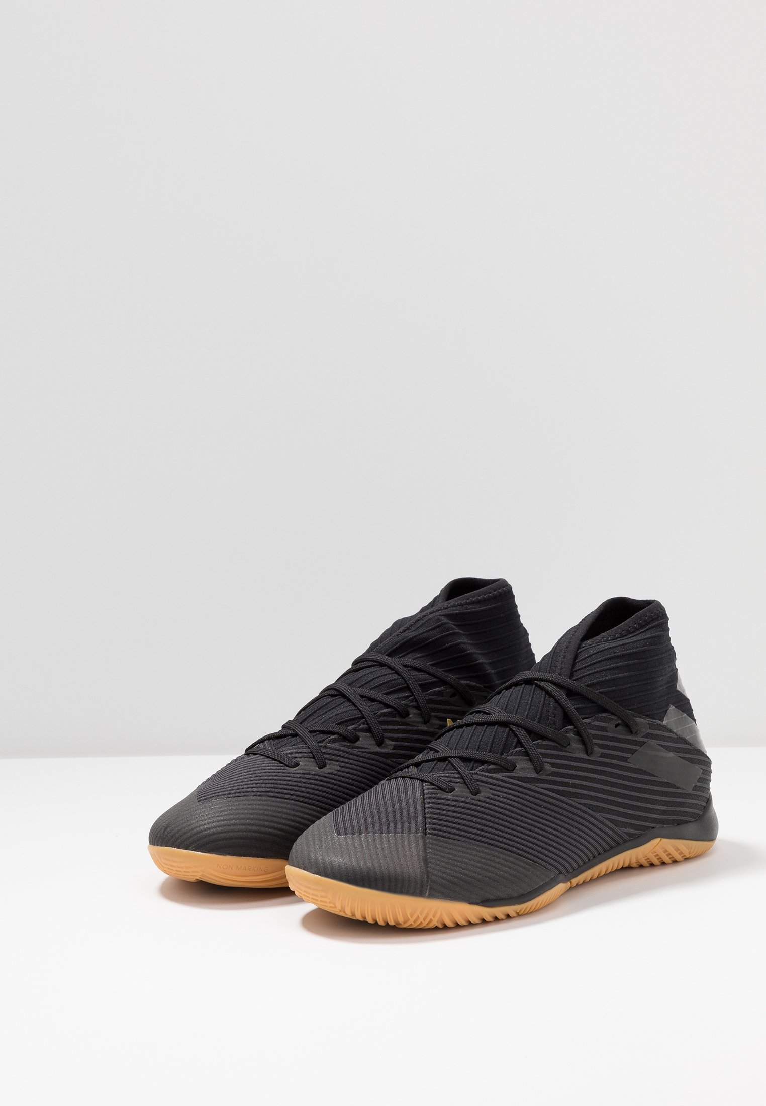 adidas Performance NEMEZIZ 19.3 IN - Indoor football boots - core  black/utility black/black - Zalando.ie