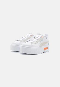 Puma MAYZE - Tossud - white/maple syrup