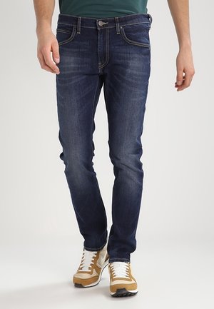 Slim fit jeans - dark-blue denim