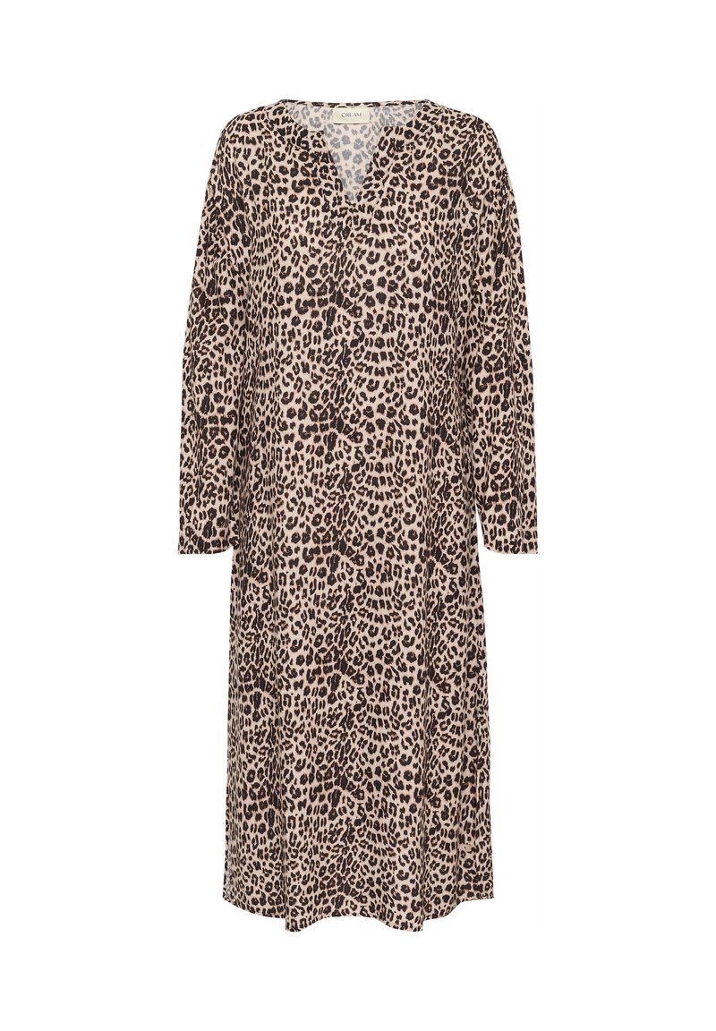 Cream Jurk bruin