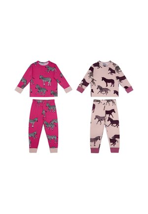 ZEBRA PRINT 2 PACK SET - Nattplagg set - pink