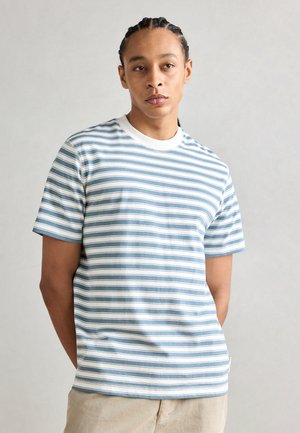 RELAXED FIT - Print T-shirt - medium blue