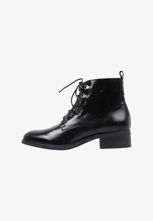 Sandra Fontán BETSABE - Botines con cordones - black