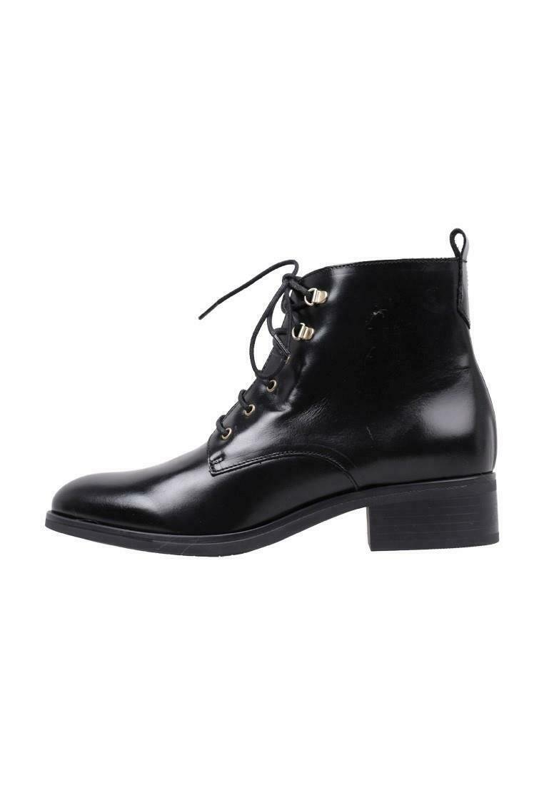 Sandra Fontán BETSABE - Botines con cordones - black