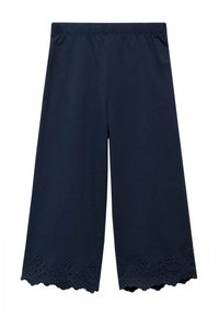 Mango Kids Tygbyxor - royal blue
