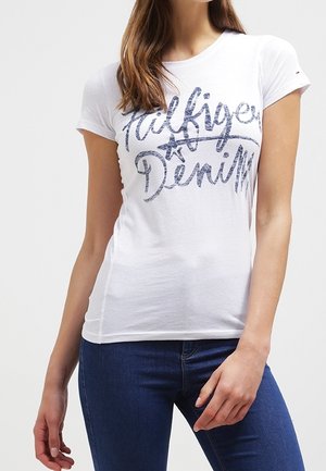Print T-shirt - white