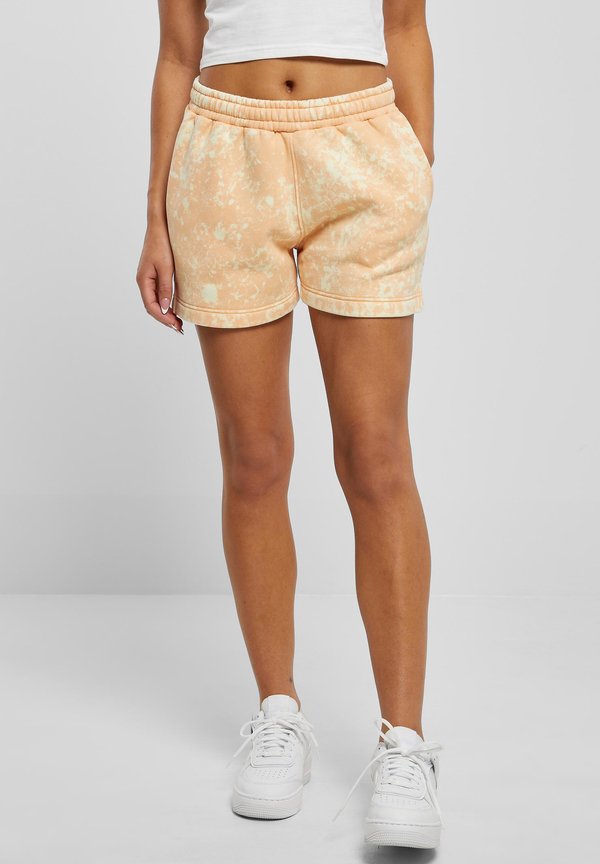 TOWEL WASHED - Shorts - paleorange