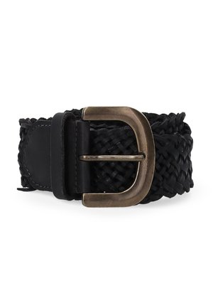 Flechtgürtel - black