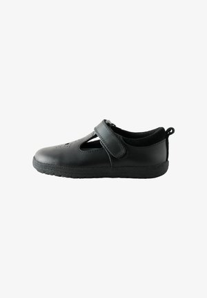Next, REGULAR FIT - BAREFOOT T-BAR SCHOOL SHOES - Lær-at-gå-sko - black leather