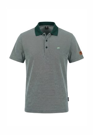 FORSBERG, FORSBERG KONTORSON POLOSHIRT - Polo shirt - dunkelgrün