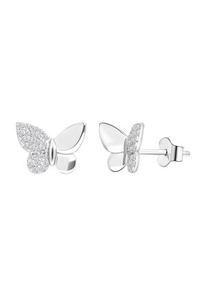 VLINDER  - Oorbellen - silver-coloured