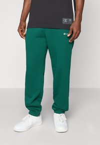Champion ICONS CUFF PANTS - Jogginghose - dark green