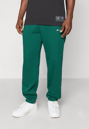 Champion ICONS CUFF PANTS - Tracksuit bottoms - dark green