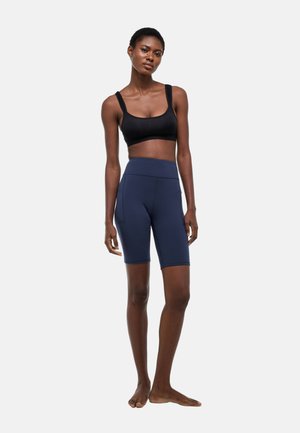 Monoprix, SHORT CYCLISTE UNI - Legging (type pantalon) - marine