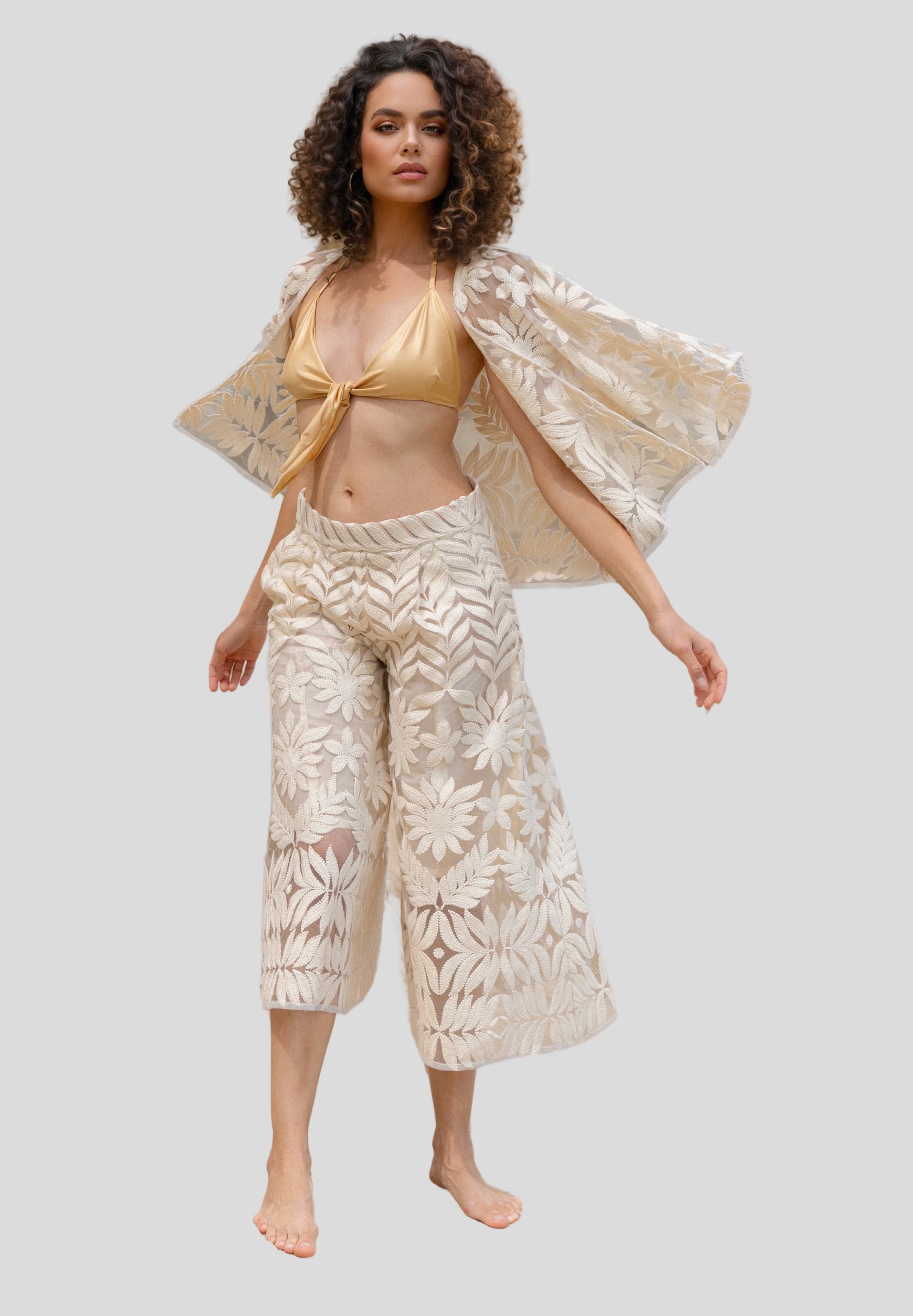 Rêve de Rive Swimwear Accessorio da spiaggia beige Zalando