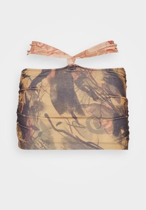 Jaded London KNOTTED BEACH SKIRT CONTRAST - Minisukňa - multi coloured