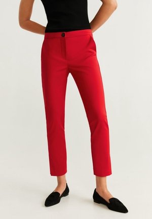 Mango, Pantalon classique - red