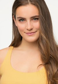 Ulla Popken Bustier - light yellow