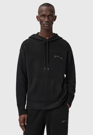 Jersey con capucha - black