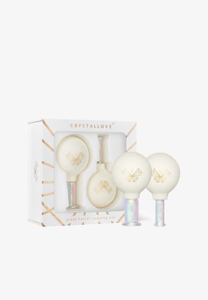 CRYSTALLOVE GLASS CUPPING SET - Accessori skincare - white