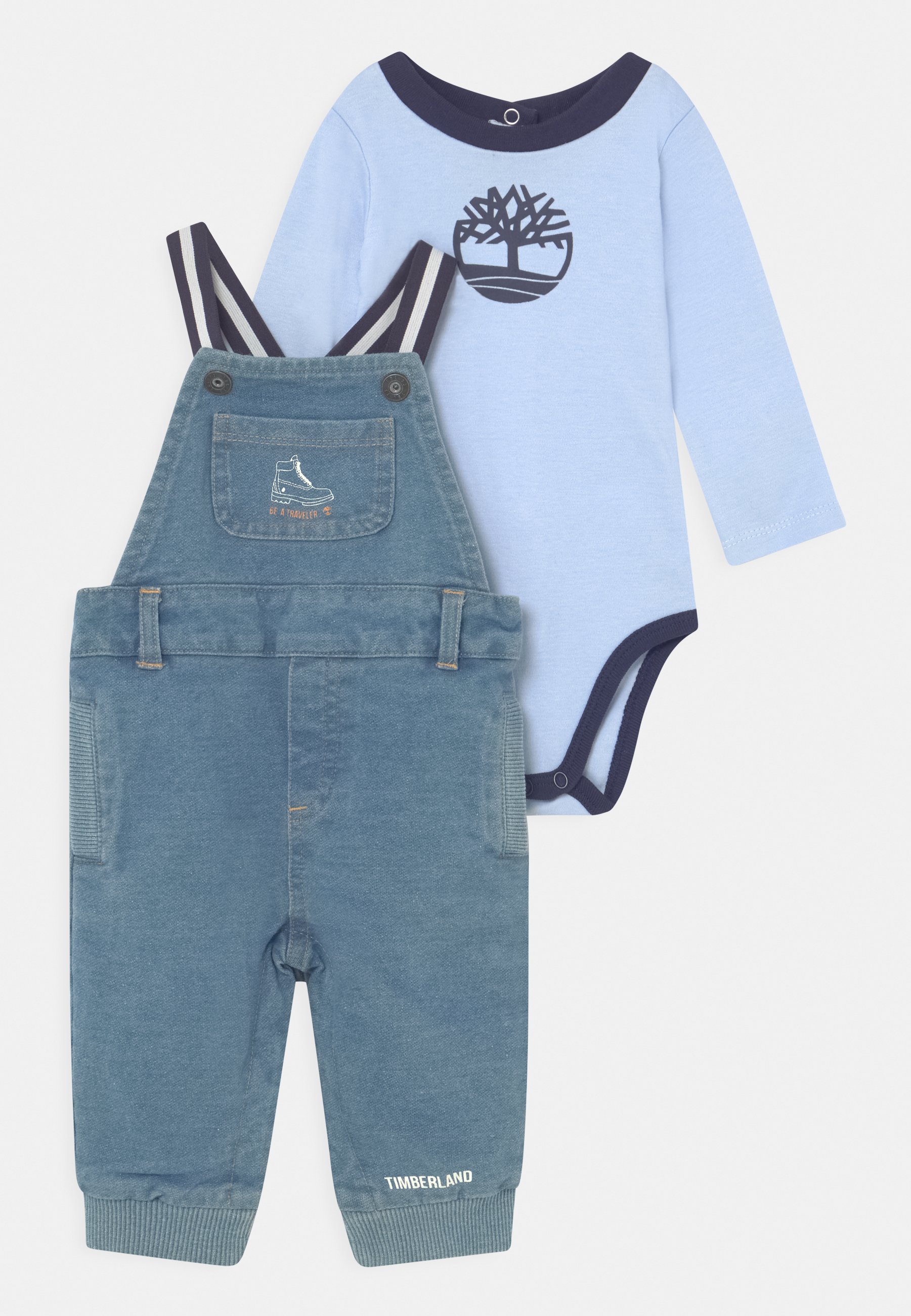 Timberland SET - Dungarees - light-blue 