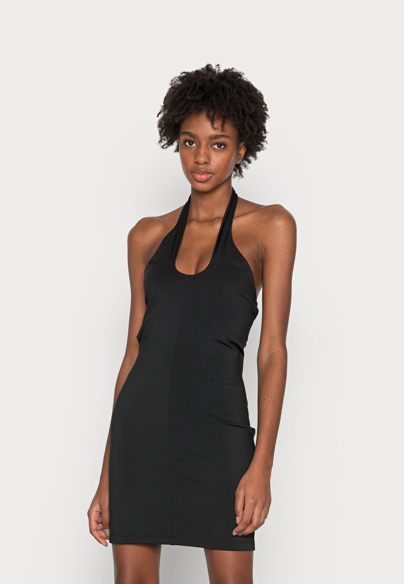Damen Kleider | Cotton On BODYCON CROSS FRONT HALTER MINI DRESSJerseykleidblack/schwarz - KA85219 Damen Kleider | Cotton On BODYCON CROSS FRONT HALTER MINI DRESSJerseykleidblack/schwarz - KA85219