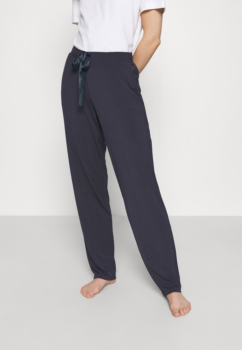 Schiesser - SCHLAFHOSE LANG MIX RELAX - Pyjama bottoms - dunkelblau, Enlarge